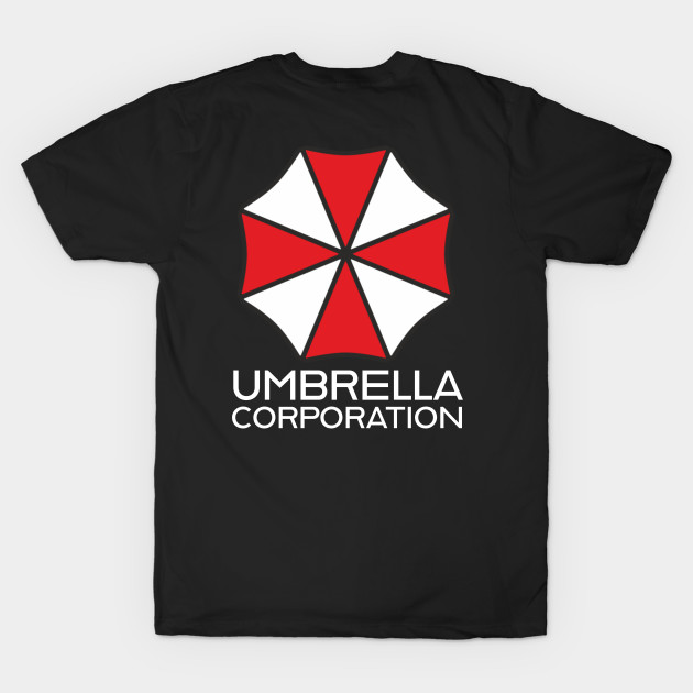 Umbrella Corp, Front & Back, tee only by Karma Chameleon